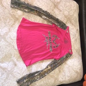 Pink RealTree long sleeve